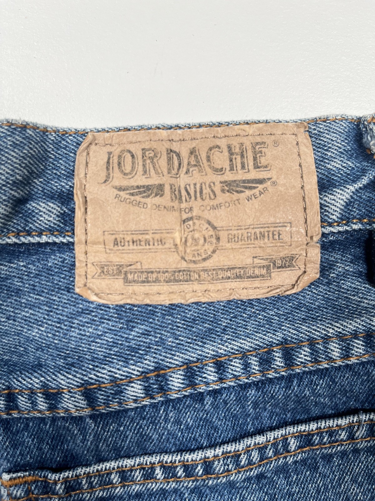 Vintage Jordache Jeans Womens 5/6 Blue High Rise Tapered Leg Classic Denim 90s