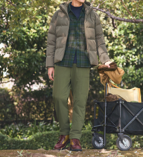 Men UNIQLO Seamless Down Parka “Warmer than The North Face” Fill Power 750+ New