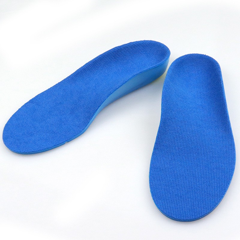 Flat footed high arch support insole
