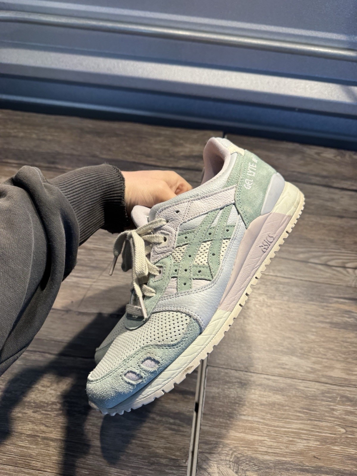 Asics Gel-Lyte III OG Light Sage / Slate Grey : Size 8