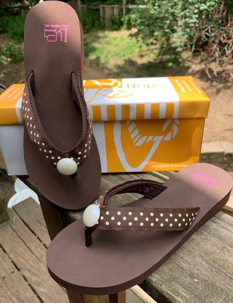 Switchflops MOLLY-Brown-Changeable Straps New in the Box!! Asst Sizes