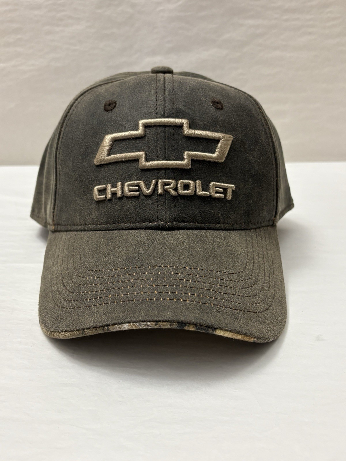 New Outdoor Cap GM Chevrolet Chevy Snapback Brown Camo Hat (H1)