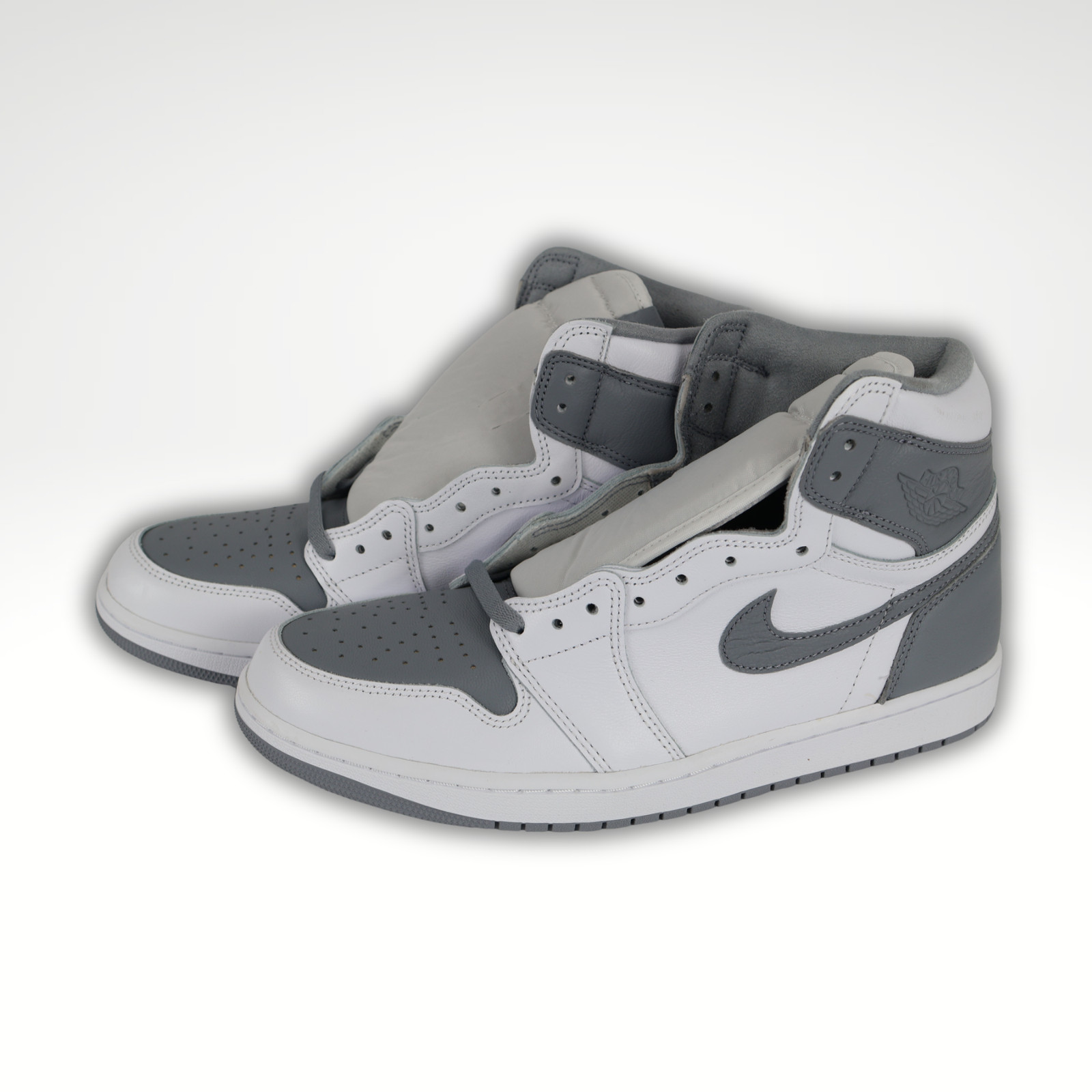 Nike Air Jordan 1 Retro High OG Stealth/White Sneakers US 12 – 555088-037
