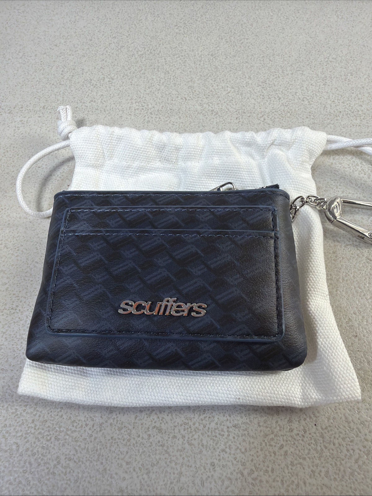 Scuffers Keychain Wallet Navy