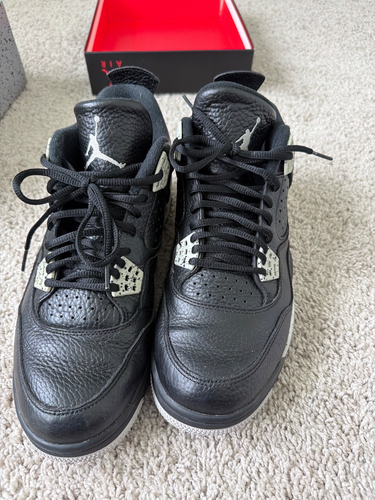 Size 10.5 – Jordan 4 Retro LS oreo 2015