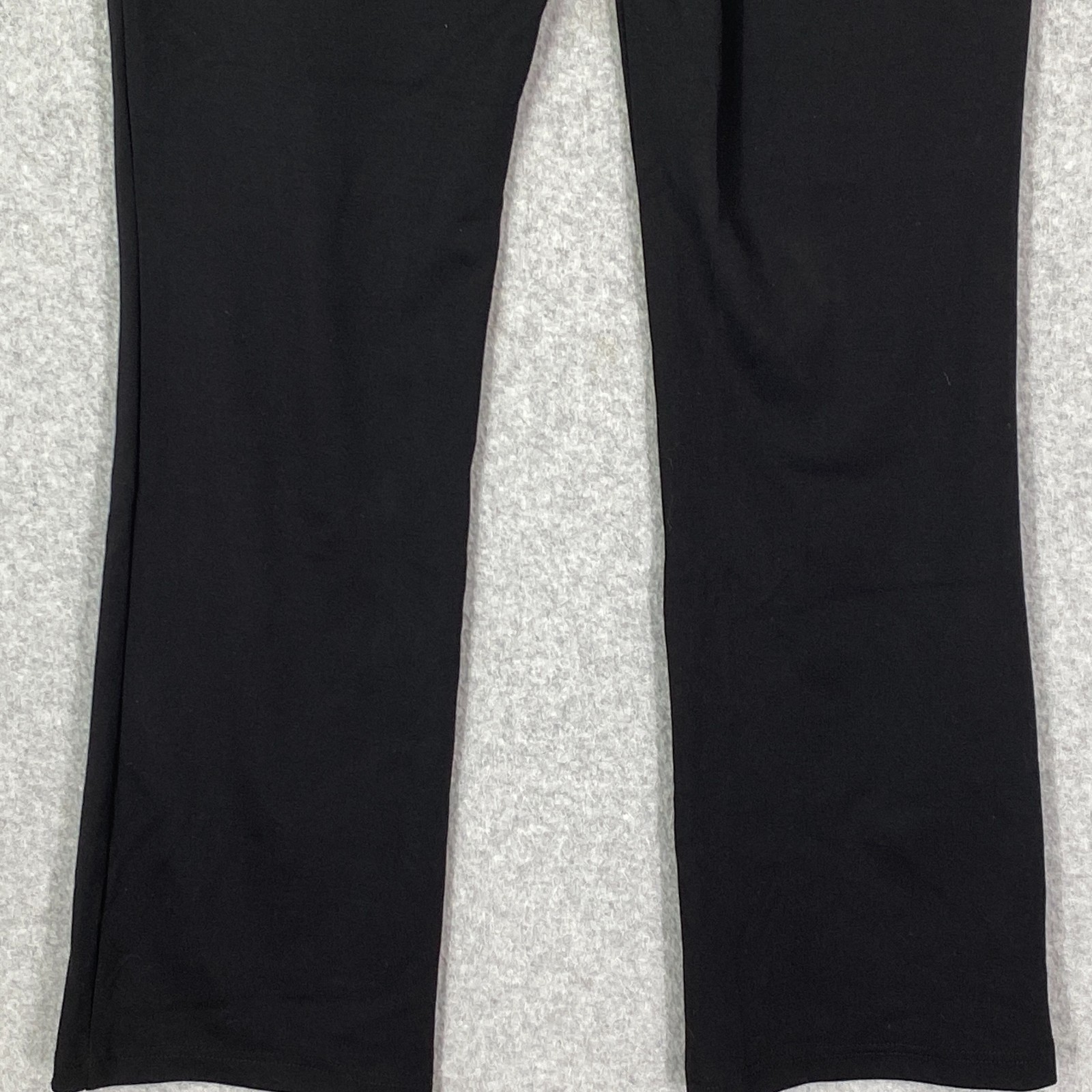 Style & Co Pants Womens 10 Black Rhinestones Barely Boot Below Waist Stretch NWT