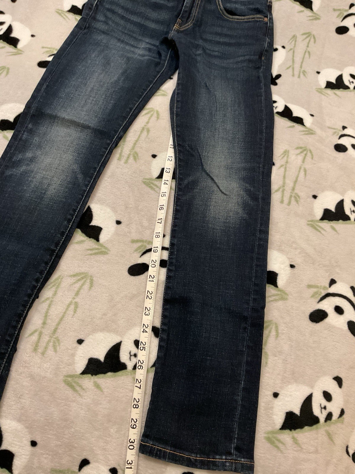 Lucky Brand Men’s Denim Jeans Size 28×32 Blue Dark Wash Slim Leg