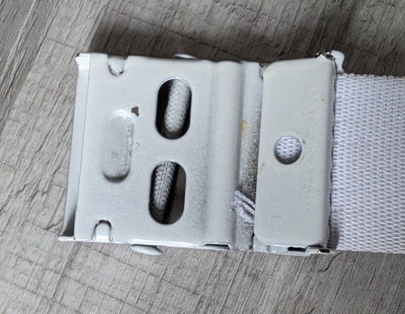 Scuola Di Sci Monte Bianco White 49″ Belt