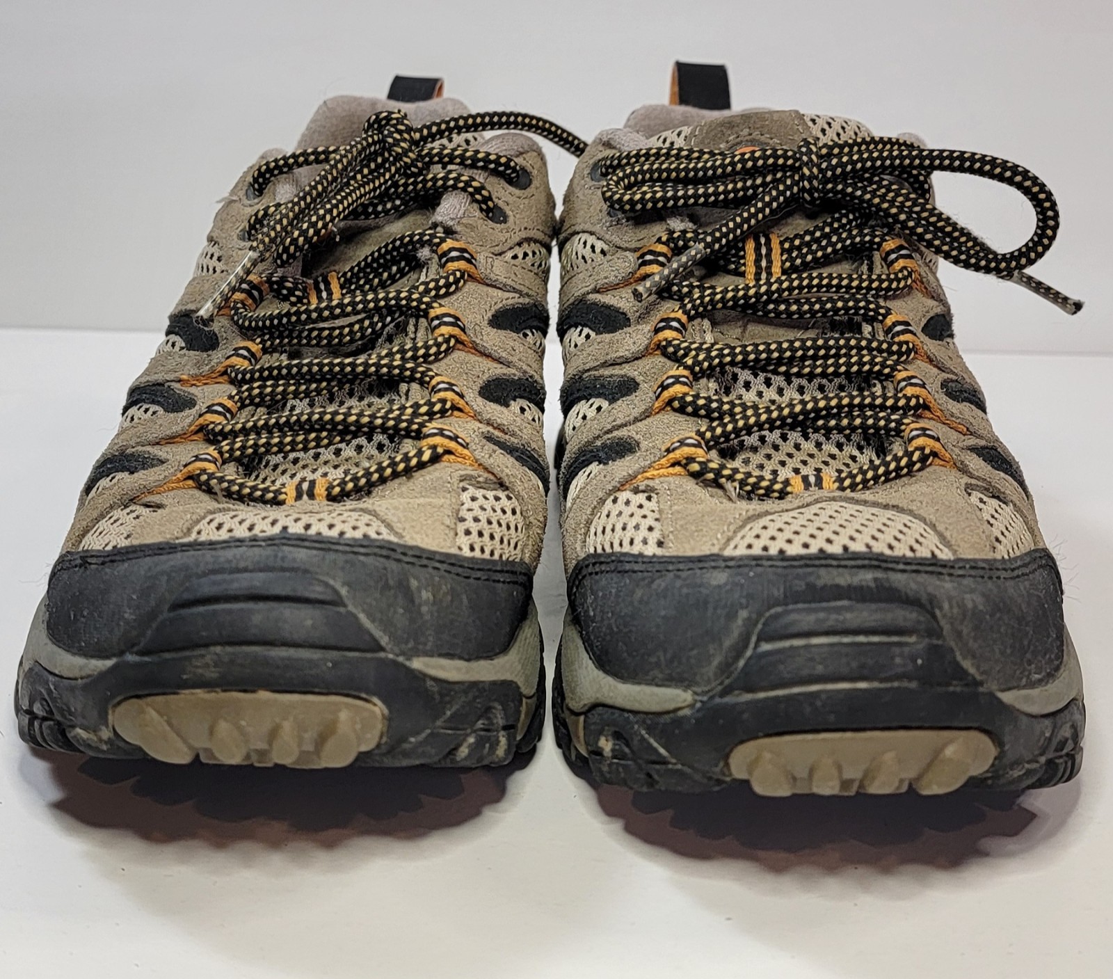 Merrell Moab Ventilator Low Hiking Shoes Mens 7 Walnut Suede Trail Vibram J86595