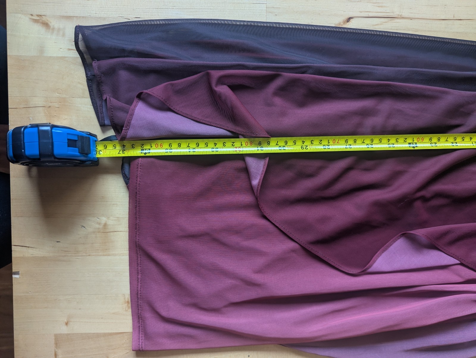 Le Chateau Knit Halter Ruffle Orchid / Purple Ombre Dress Size XXS