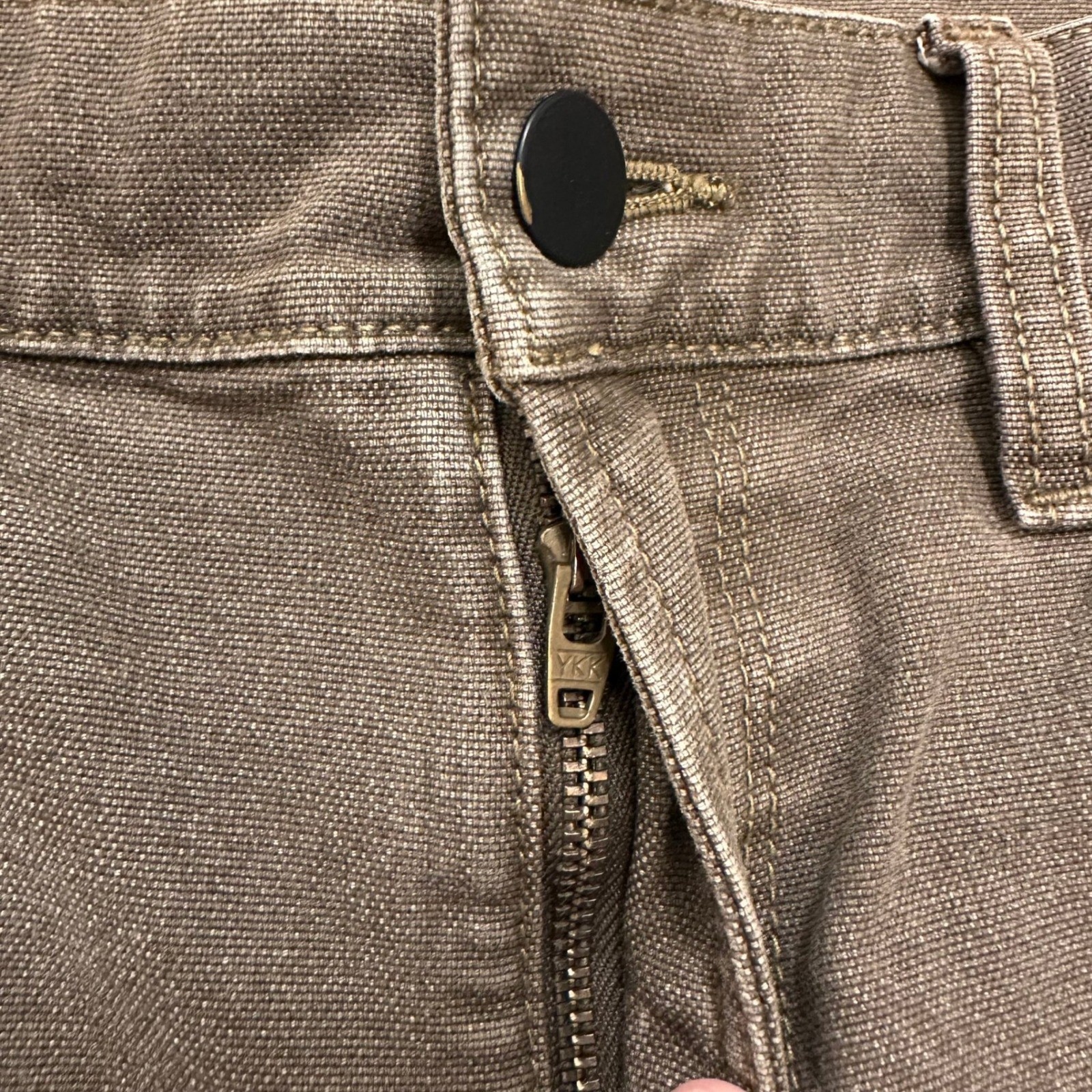 Proof Rover Slim Pants Mens 32×30 Brown Canvas Stretch Outdoor Hiking Workwear