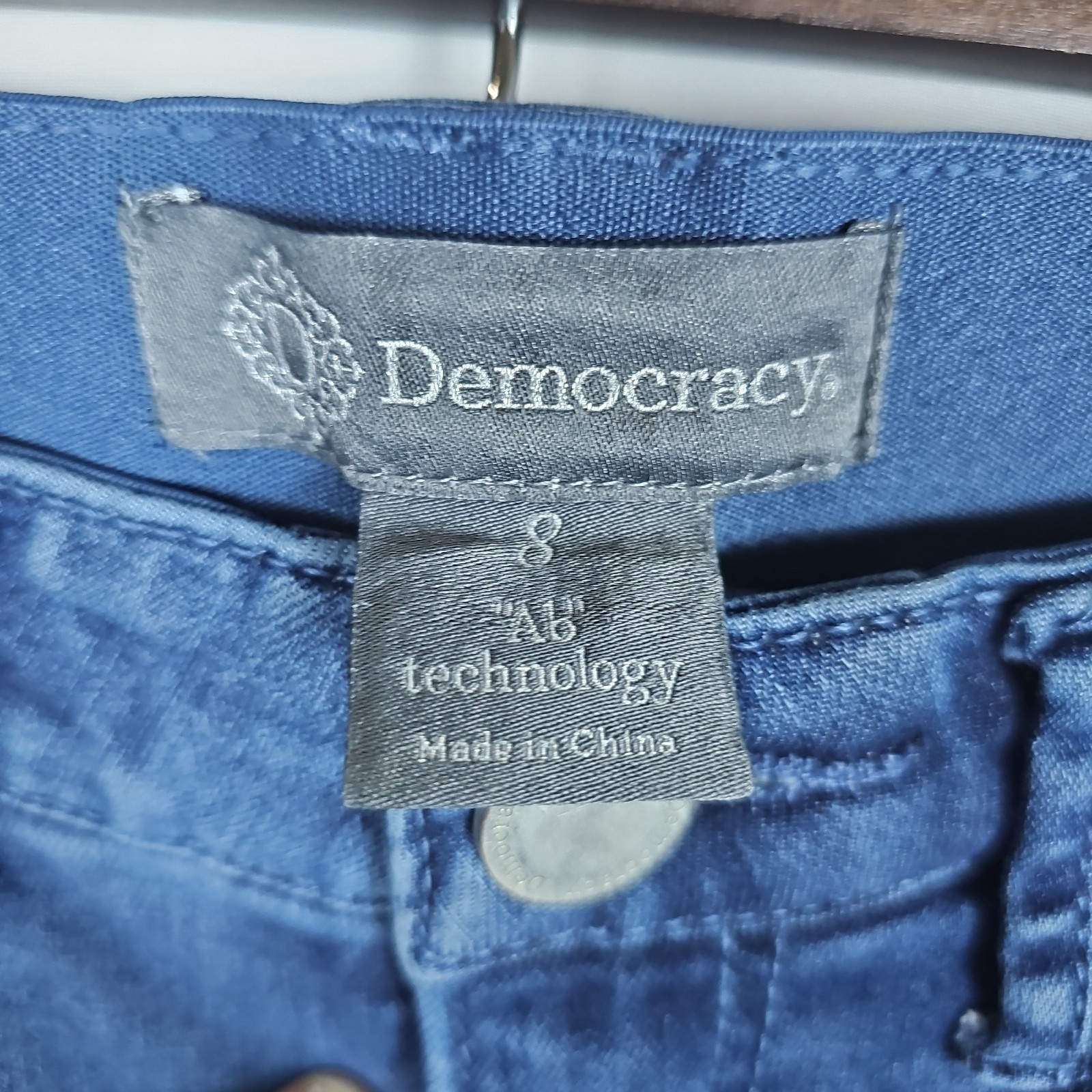 Democracy “Ab” Technology Size 8 Women’s Bootcut Jeans Classic Everyday Wear