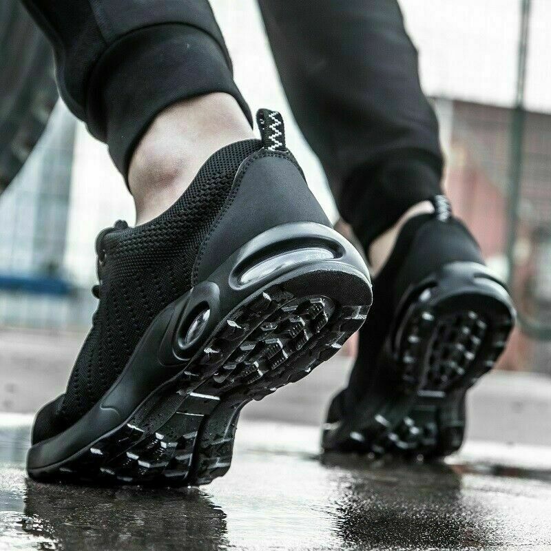 Mens Work Sneaker Walking Indestructible Steel Toe Safety Shoes Hiking summer US