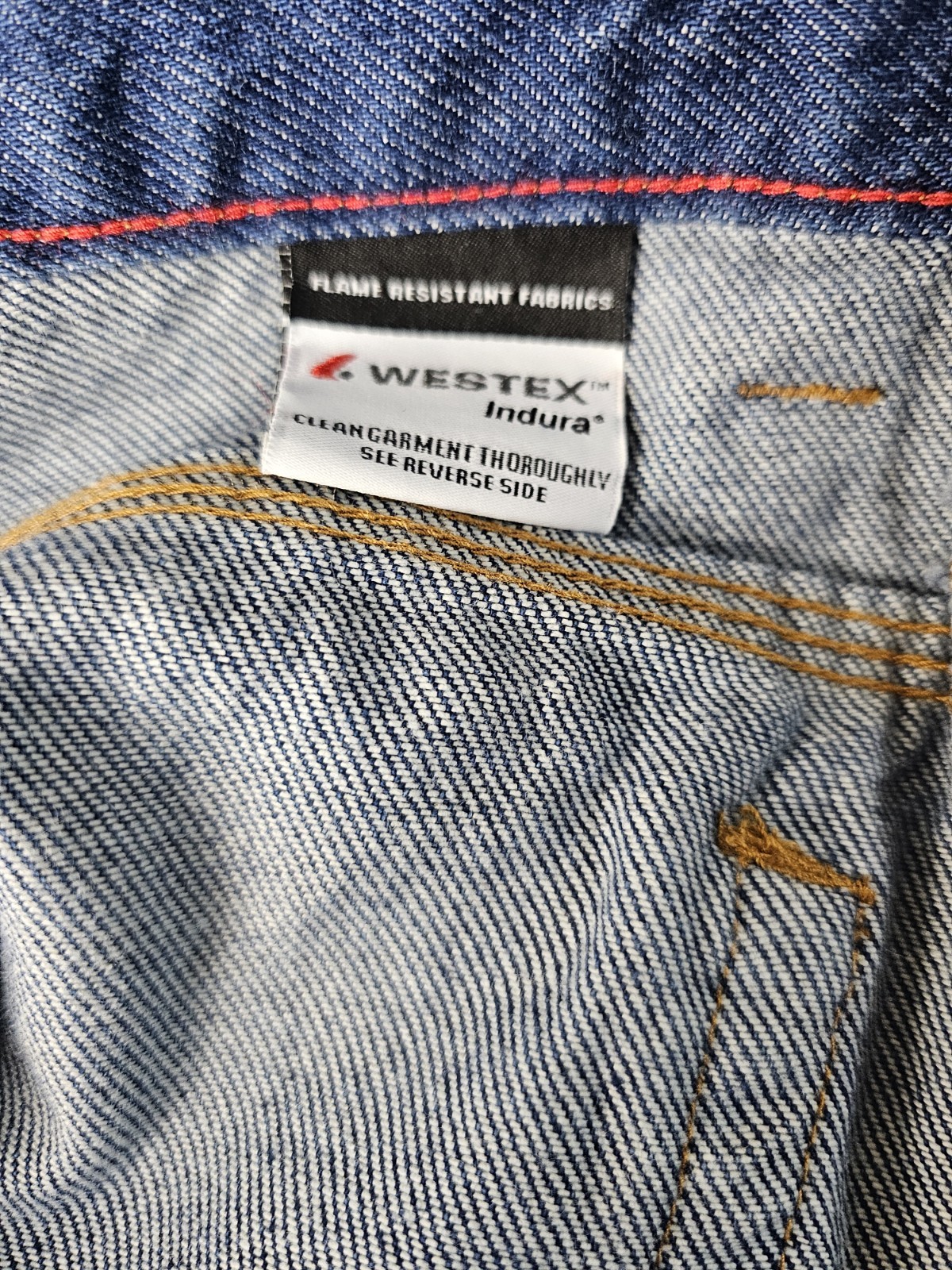 Riverside Protective Flame Resistant Blue Jeans Men’s 40″x32″ Relaxed Fit HRC 2