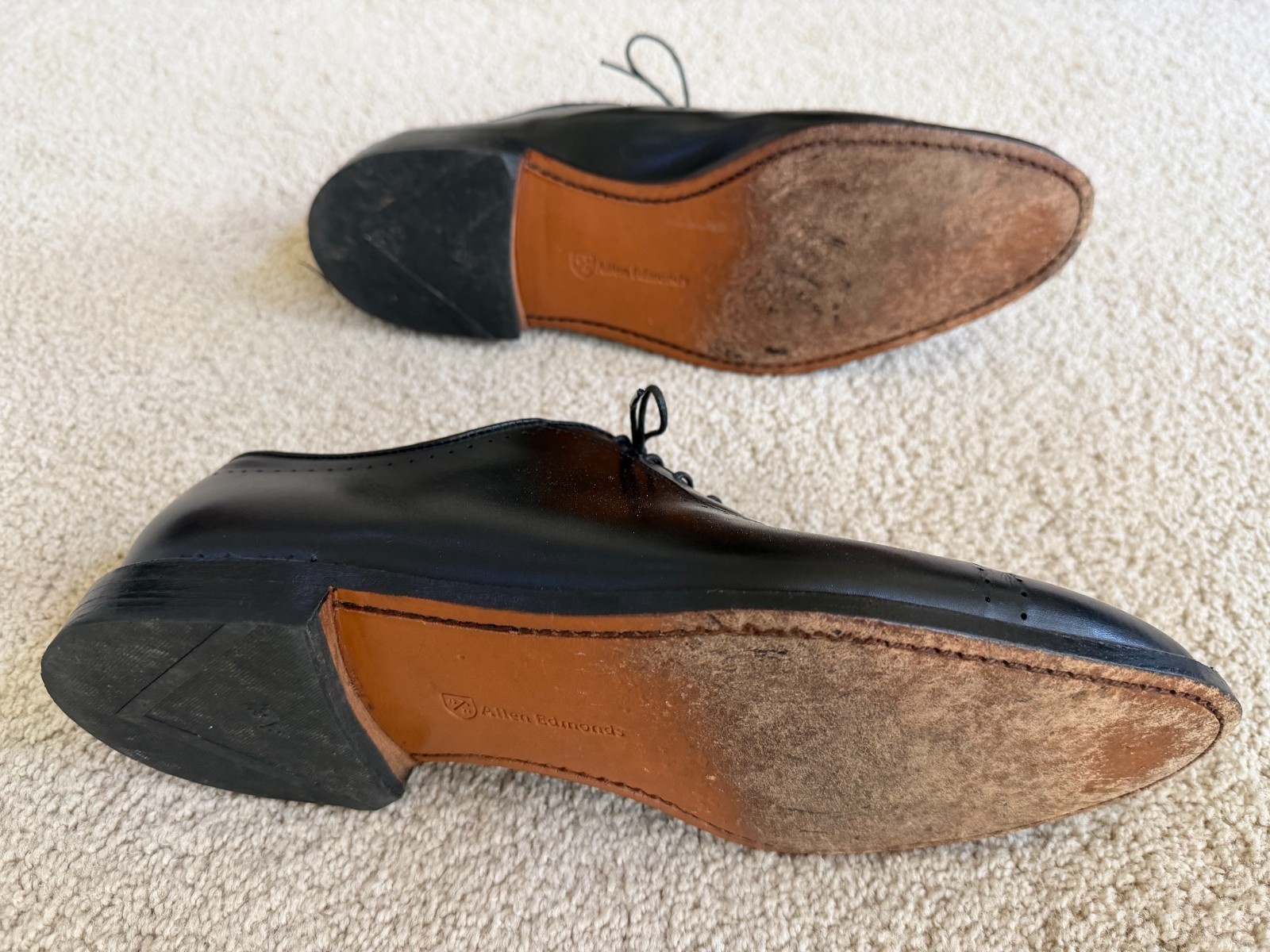 Allen Edmonds “Vernon” Men’s Black Shoes 10.5