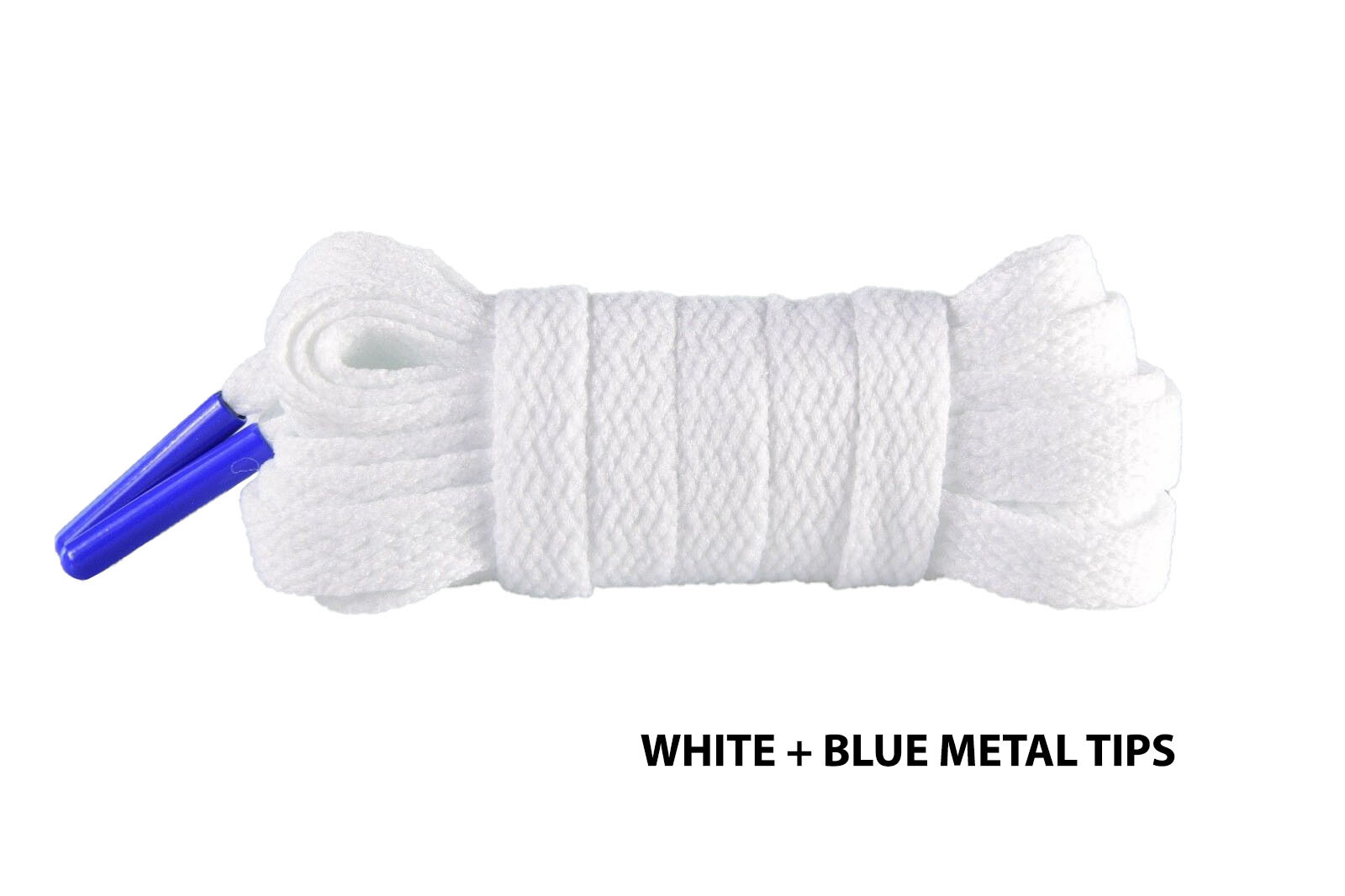 FLAT SHOELACES WITH METAL AGLETS LACE TIPS LACES FOR ALL SHOES