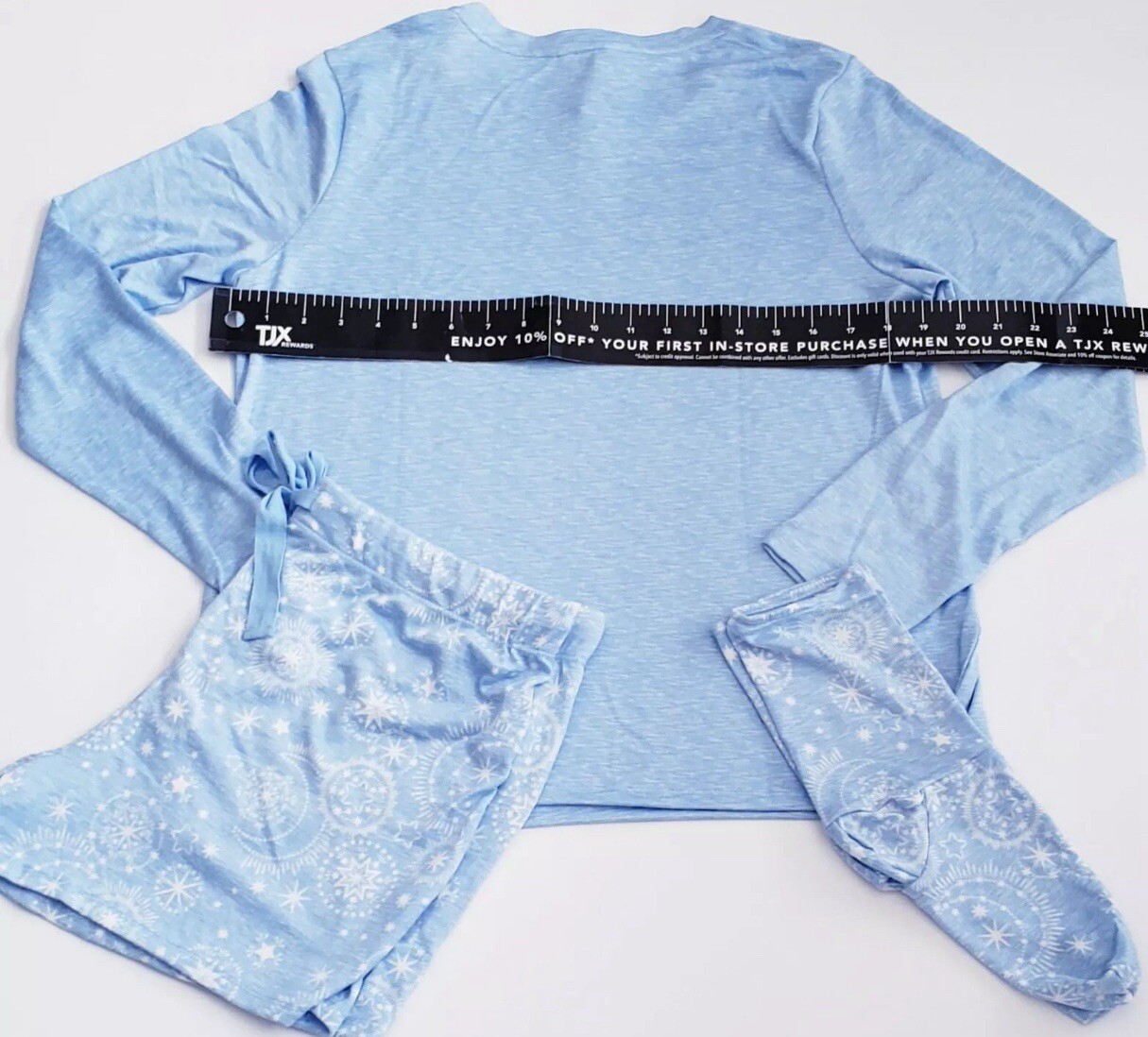 Jaclyn Intimates Super Cozy 3 Piece Pajamas Set Medium Crimson or Pearl Blue NIB