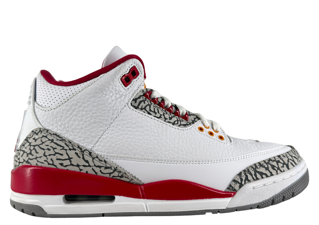 Size 8M/9.5W – Jordan 3 Retro Cardinal Red CT8532-126 Pre-Owned