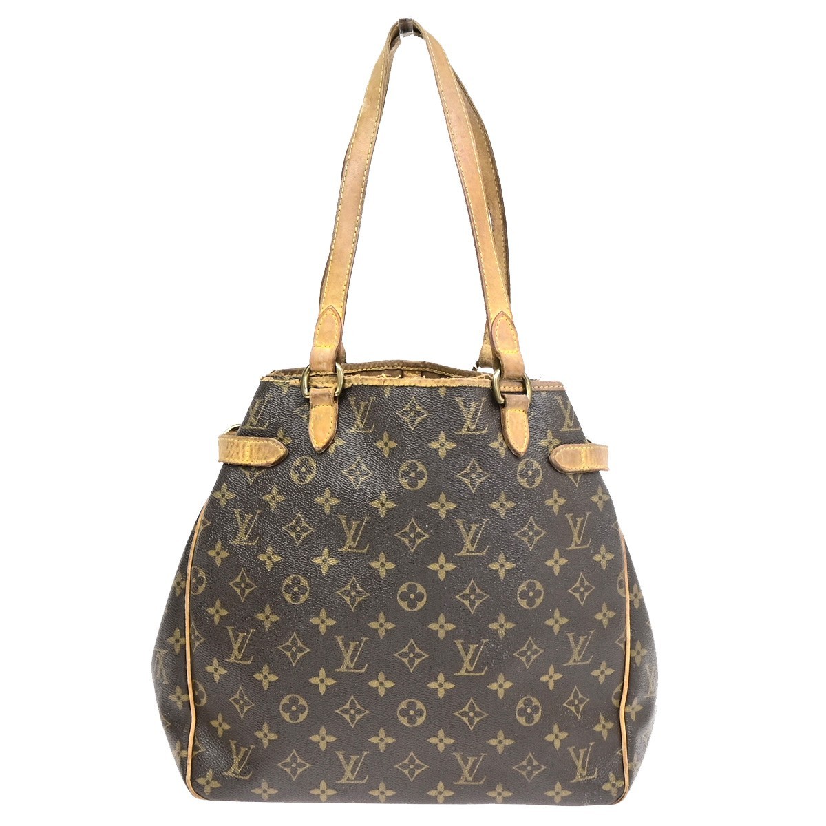 LOUIS VUITTON Batignolles Vertical Shoulder Bag Monogram Brown M51153 67CB040