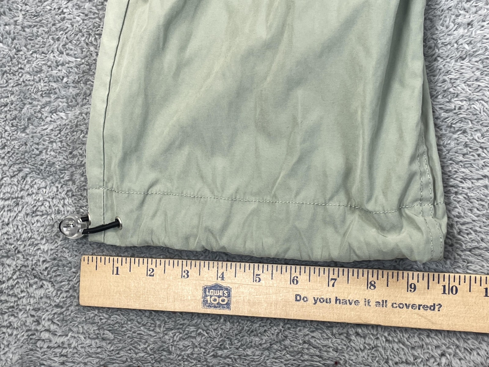 Levis Silvertab Pants Men Large 34 Baggy Tech Cargo Cinch Hem Parachute Military