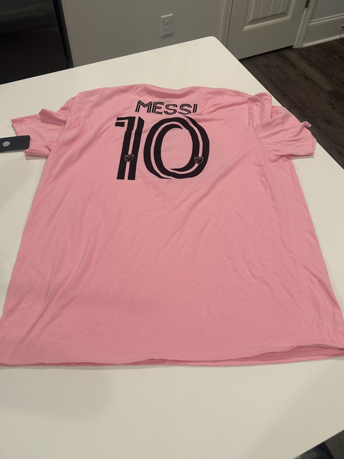 Men’s Fanatics MLS Inter Miami Messi shirt Officially Licensed Pink SZ 2XL NWT