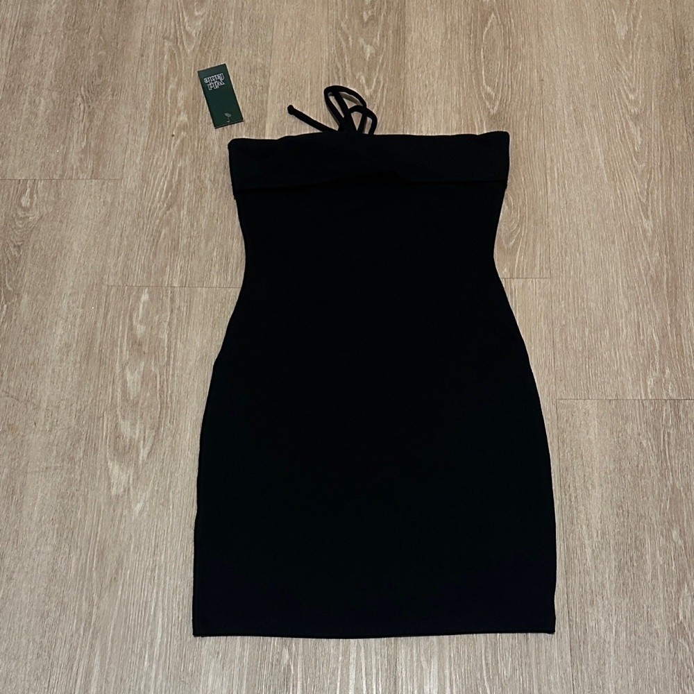 Wild Fable Black Strapless Dress