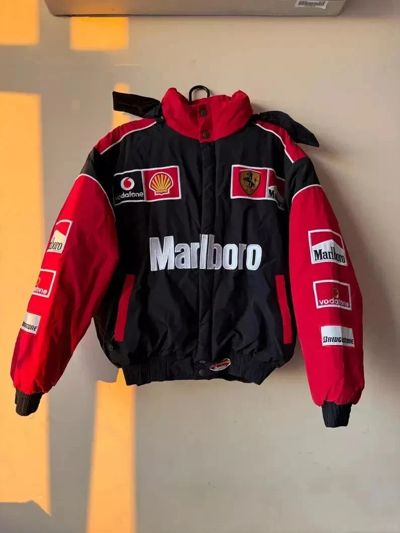 Vintage F1 Marlboro Embroidery Racing JACKET
