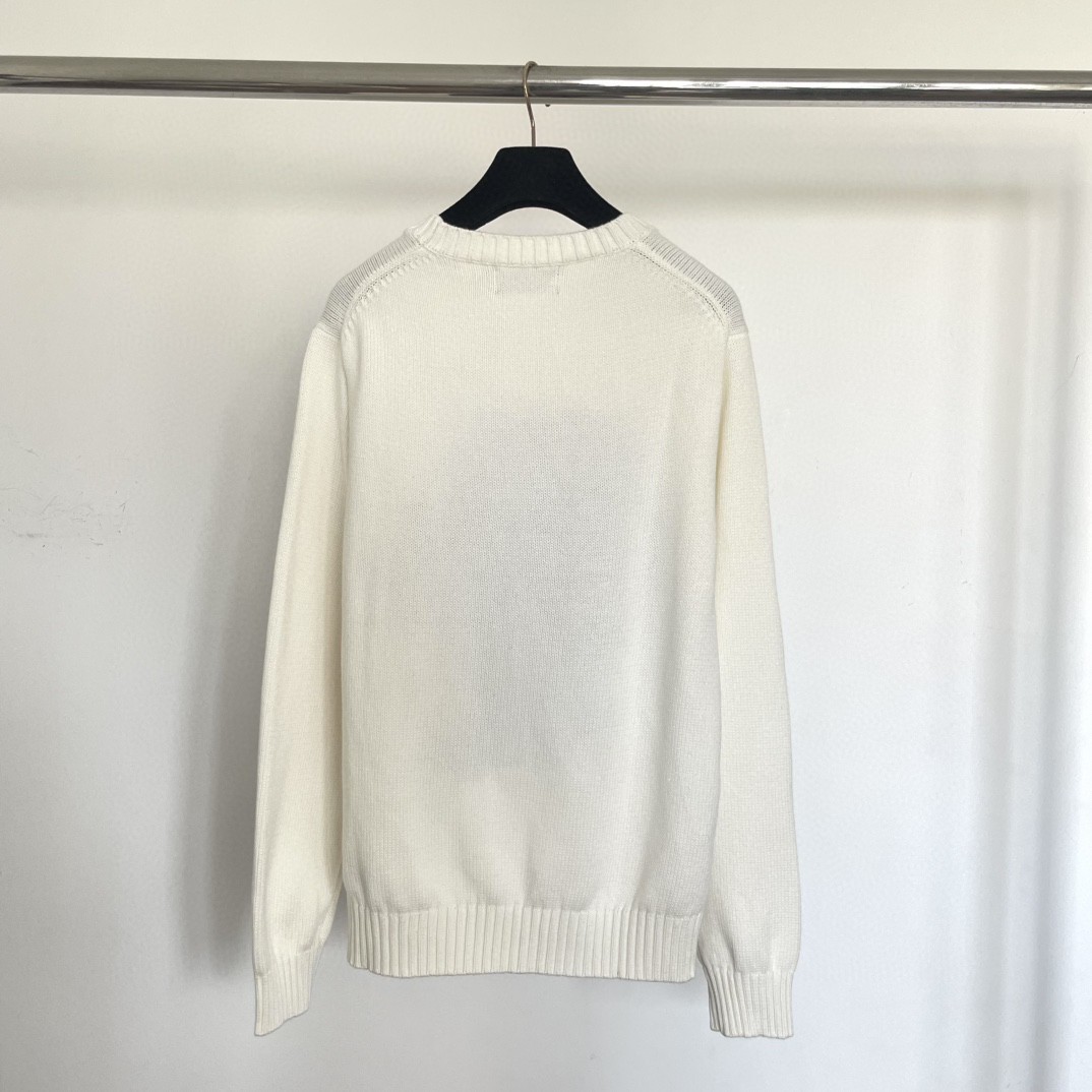 Polo Ralph Lauren Polo Bear Men’s Large White Lighthouse Crewneck Pullover Sweat