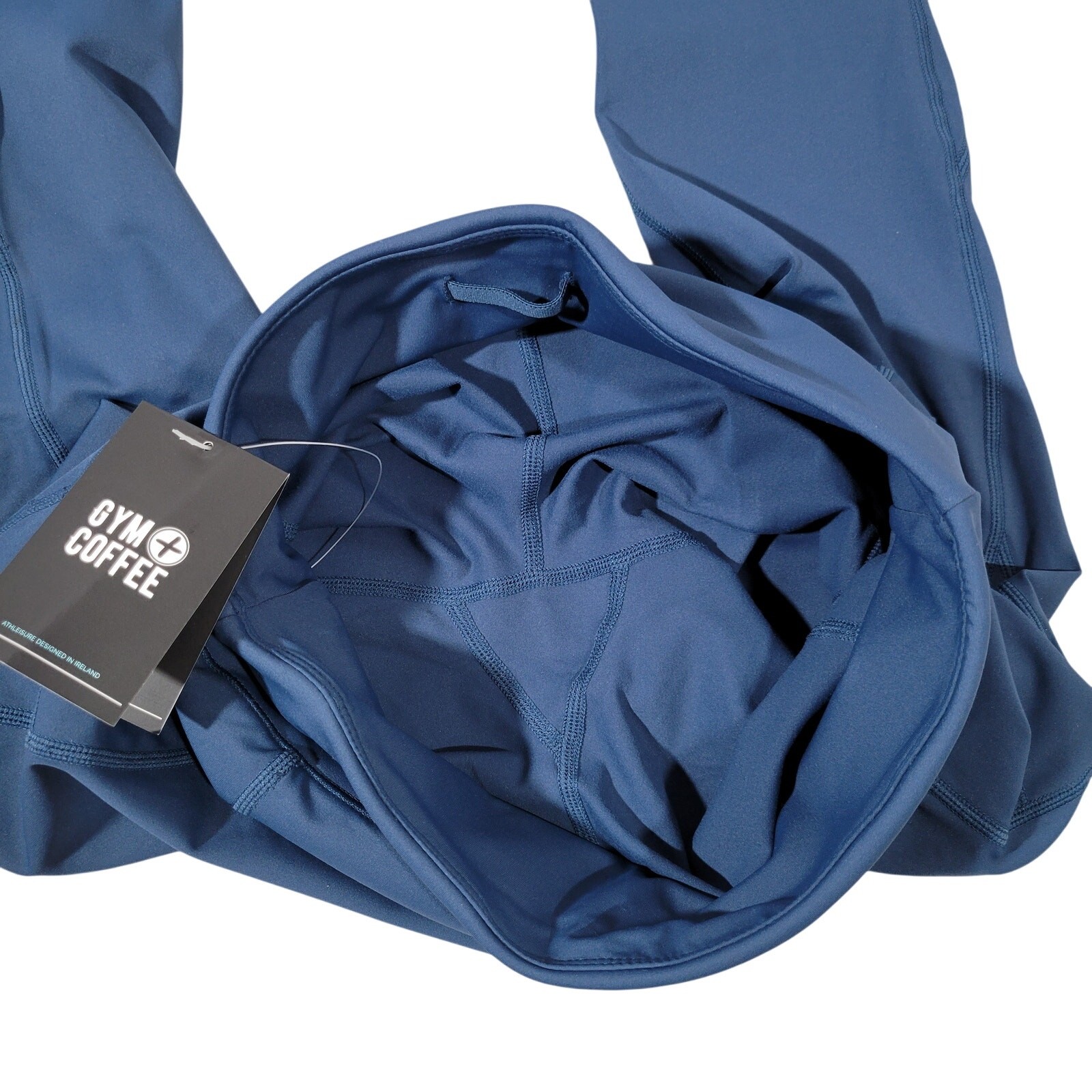 Gym + Coffee Petrol Blue All in 3.0 7/8s Athletic Leggings Womens Medium Pockets