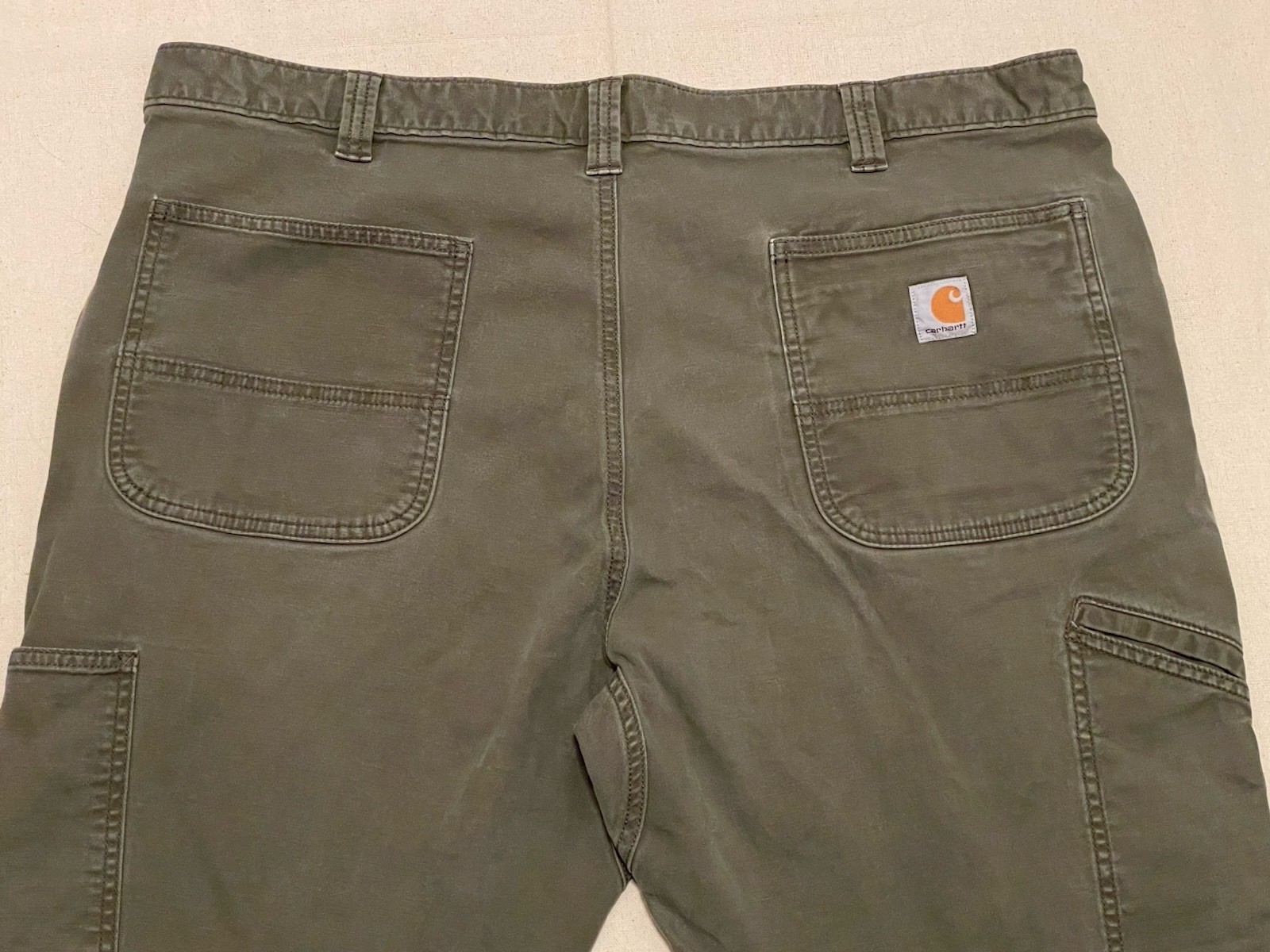 Carhartt Double Knee Workwear 102802-217 Relaxed Fit Pants Men’s Sz 42×30(28)
