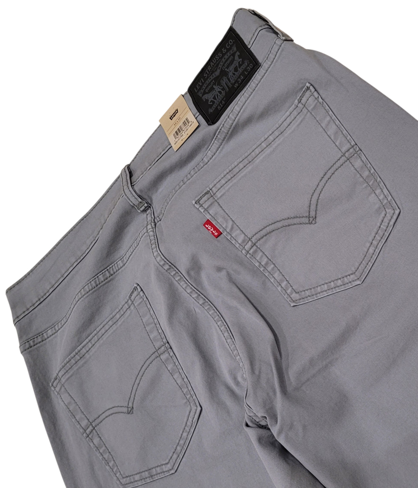 Levi’s Men’s 514 Straight Fit Pants Sharkskin 005141784
