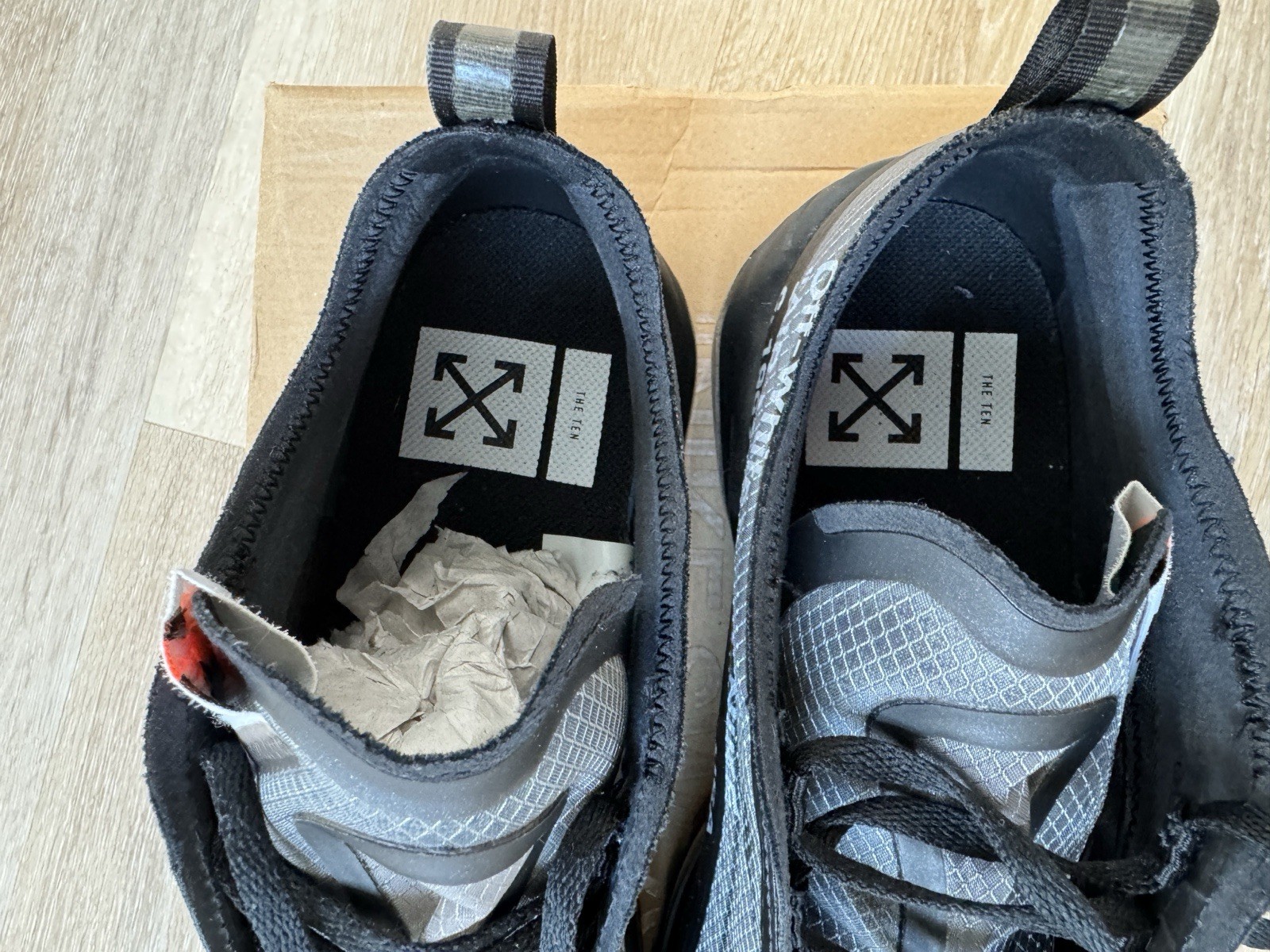 Off-White Nike Air Max 97 Black AJ4585-001 Men’s Size 10 pre-owned