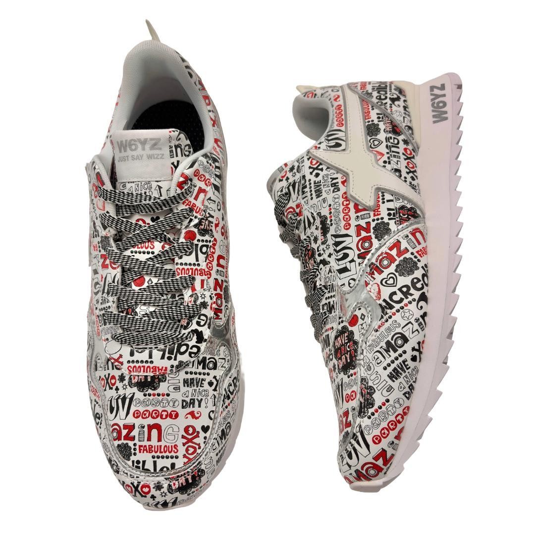 26 Year SS W6YZ x ALBERTO BONI Collaboration Sneakers White Limited Edition