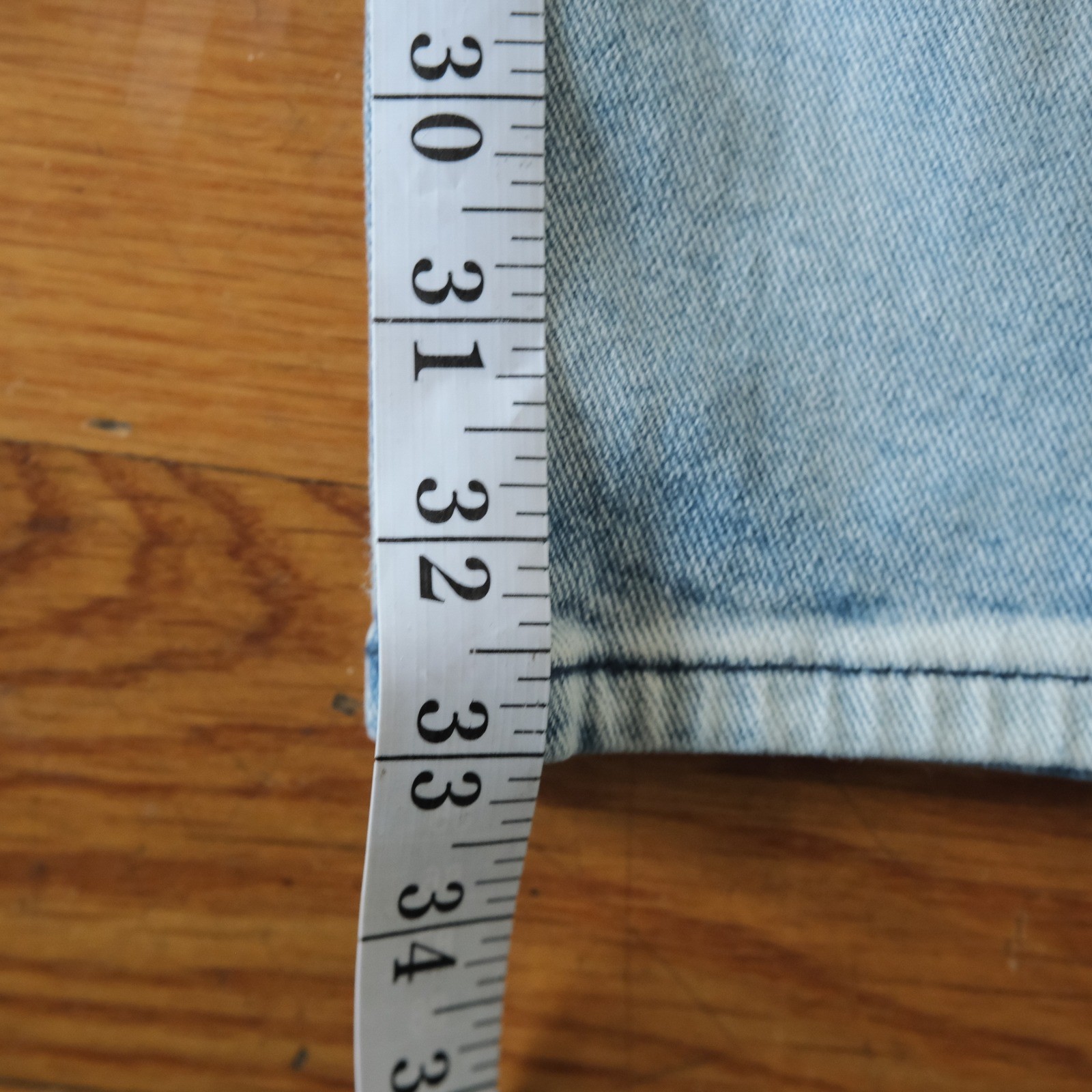 Ksubi Van Winkle Jeans Mens Light Blue Distressed Trashed Dreams 36 Slim