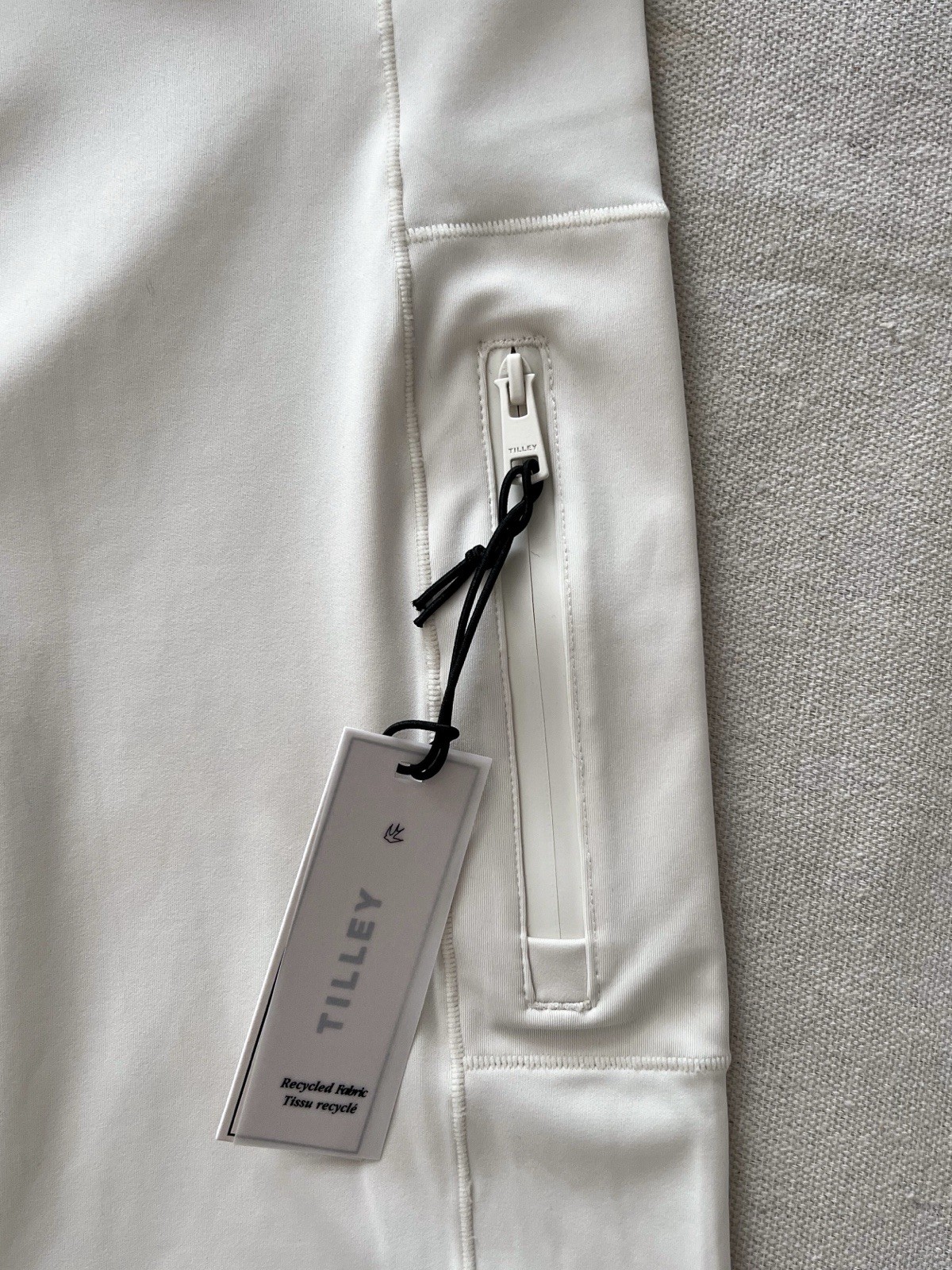 £58 NWT Tilley Trek Shorts Chalk White XS