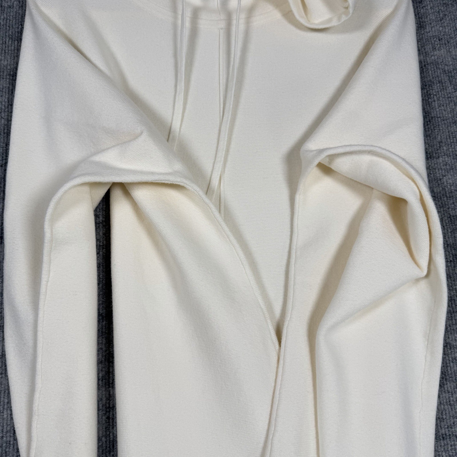 Banana Republic Size-L Womens Pullover Sweater Hoodie Off White