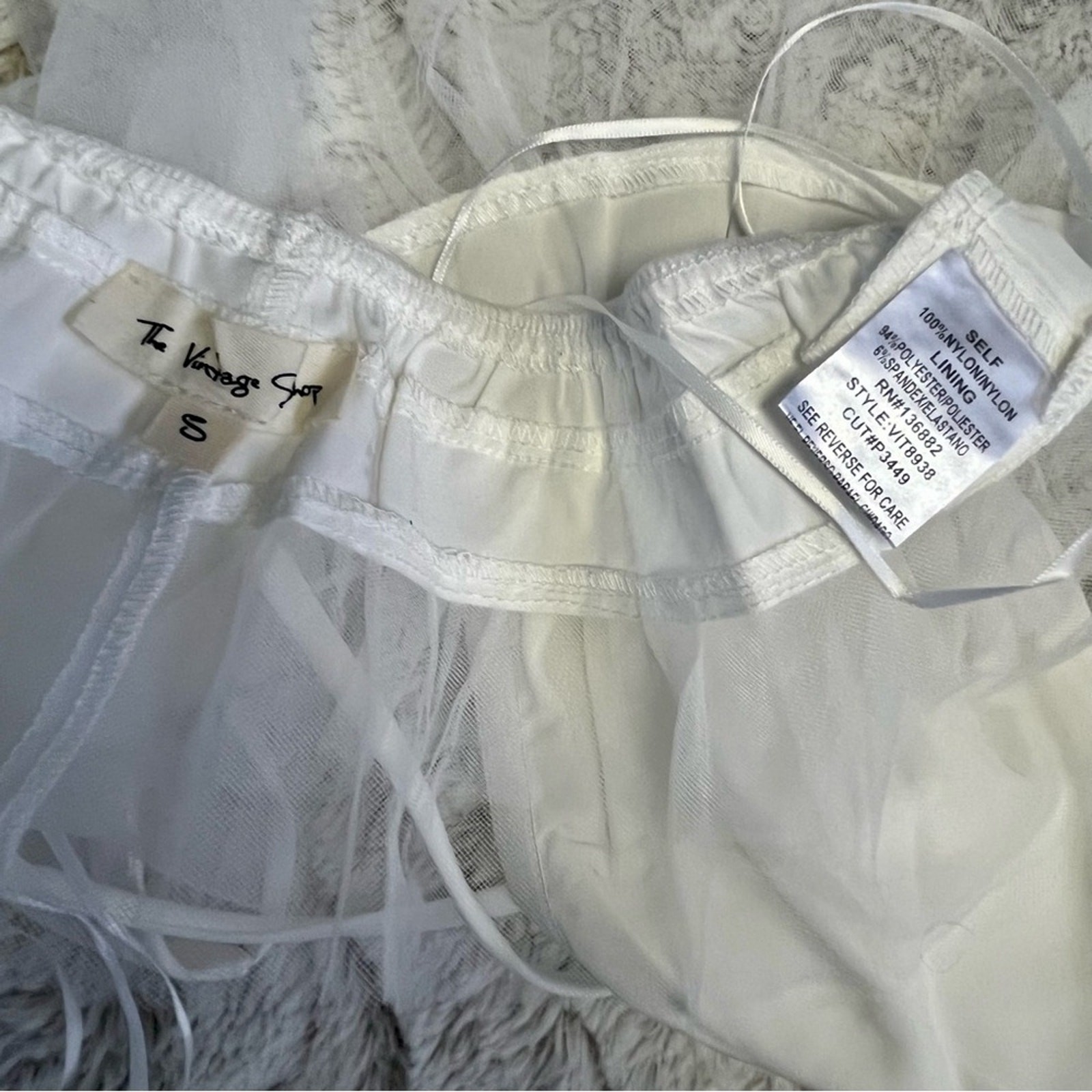 Ruffle Halter Backless Top NWOT Size Small