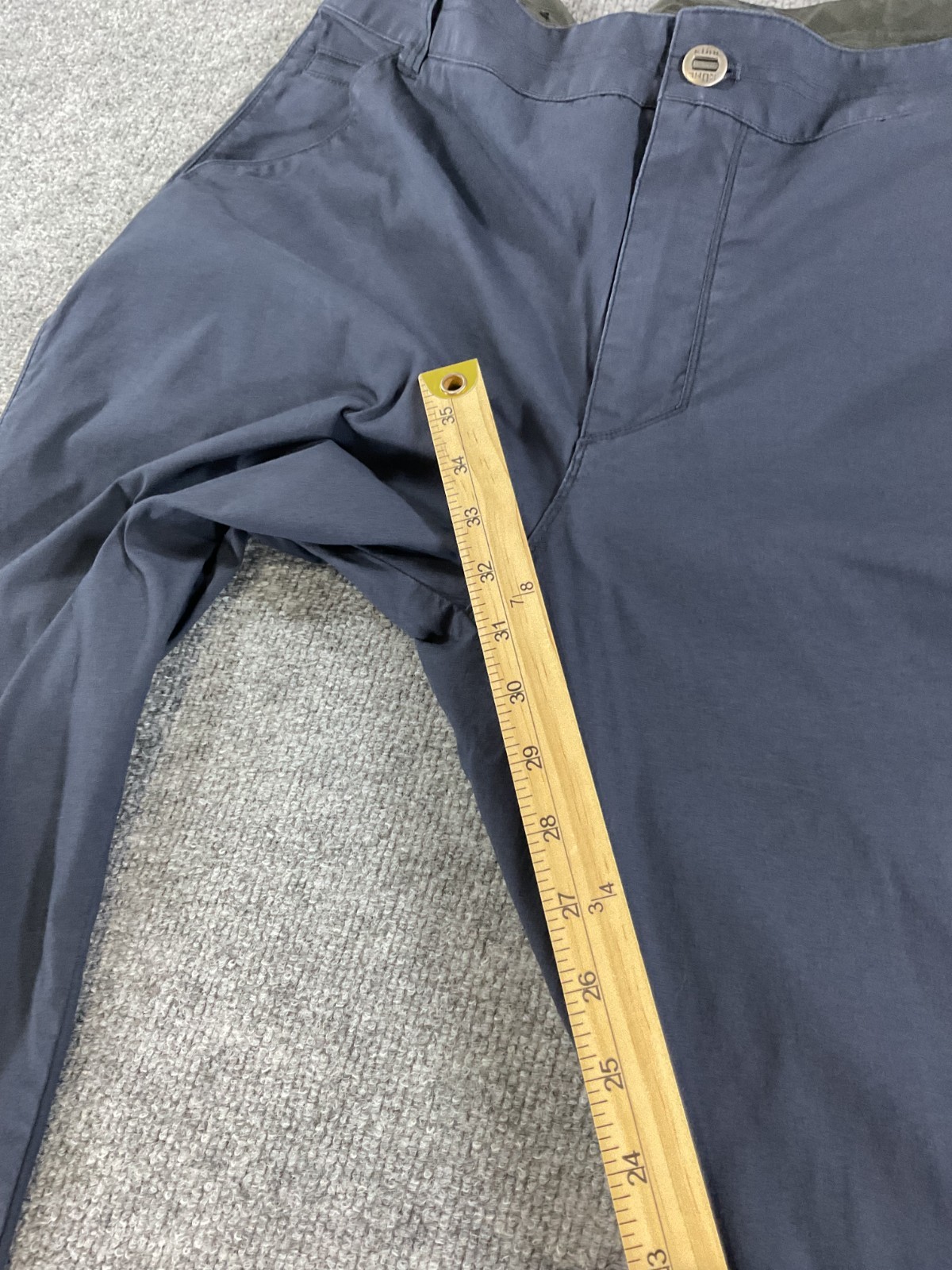 Kuhl Resistor Lite Chino Pants Men’s 38×32 Navy Blue Performance Outdoor Hiking