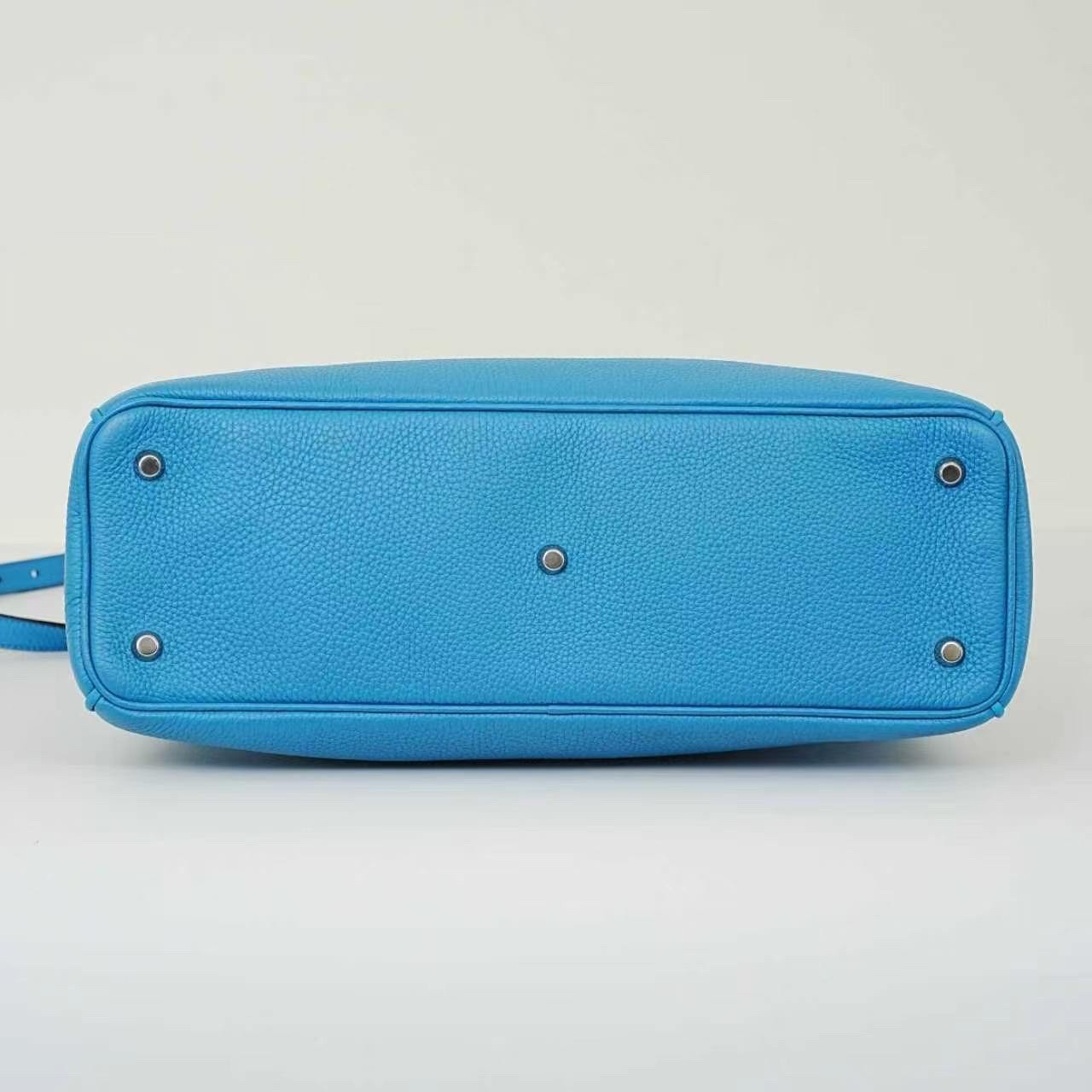 Dior Pre-Owned Authentic Satchel Blue Silver Free Tracked Shipping