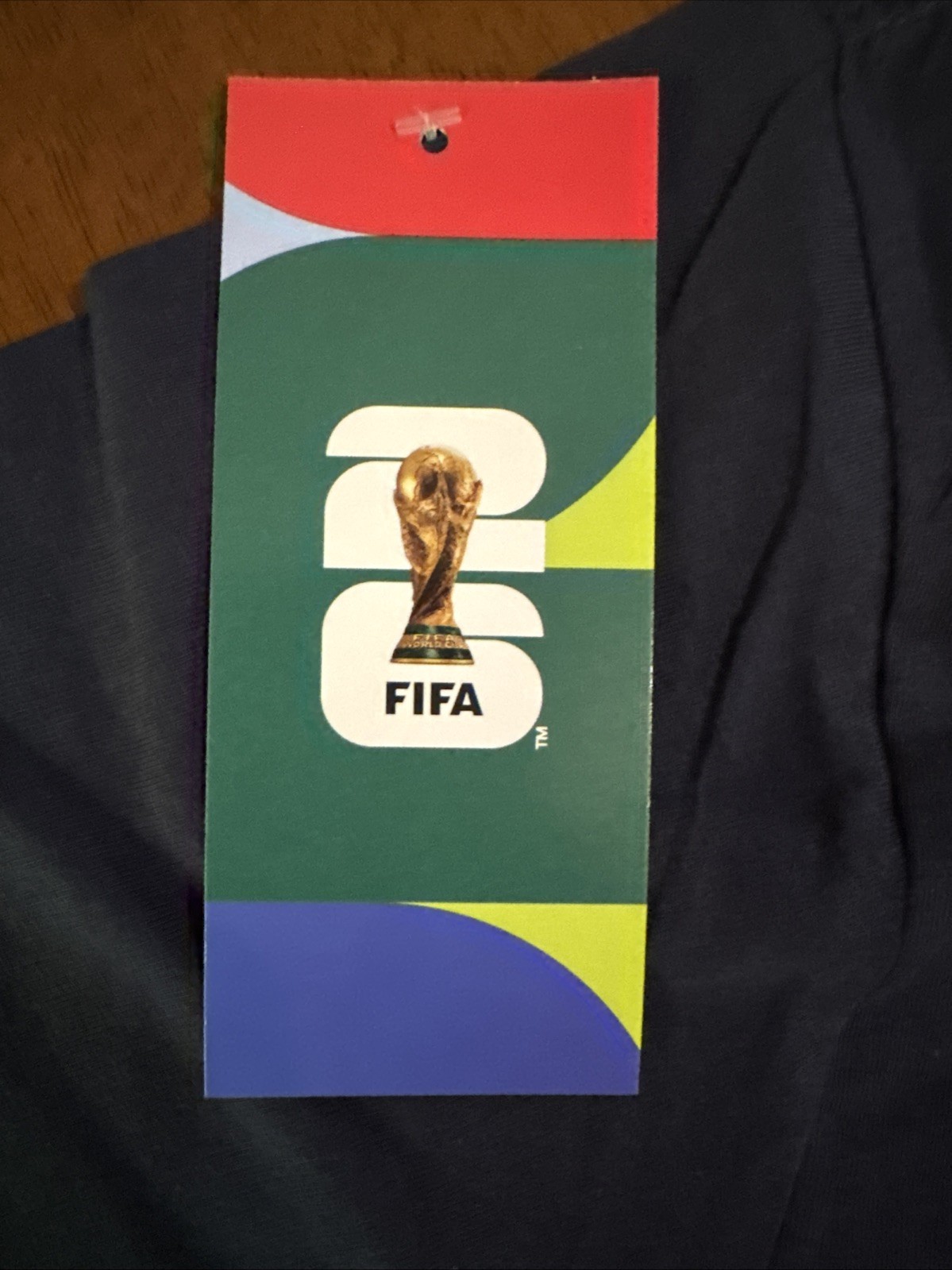 FIFA World Cup 2026 USA Official T-Shirt Mens S, M & L Navy Blue