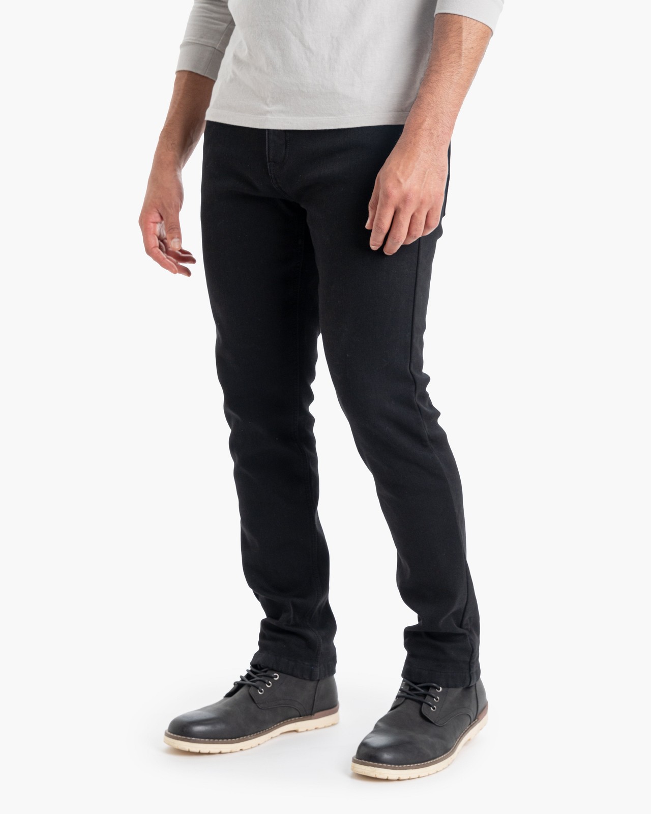 Mugsy Black Ices Jeans Men’s 38 Waist 32 Length Straight Fit Black Denim