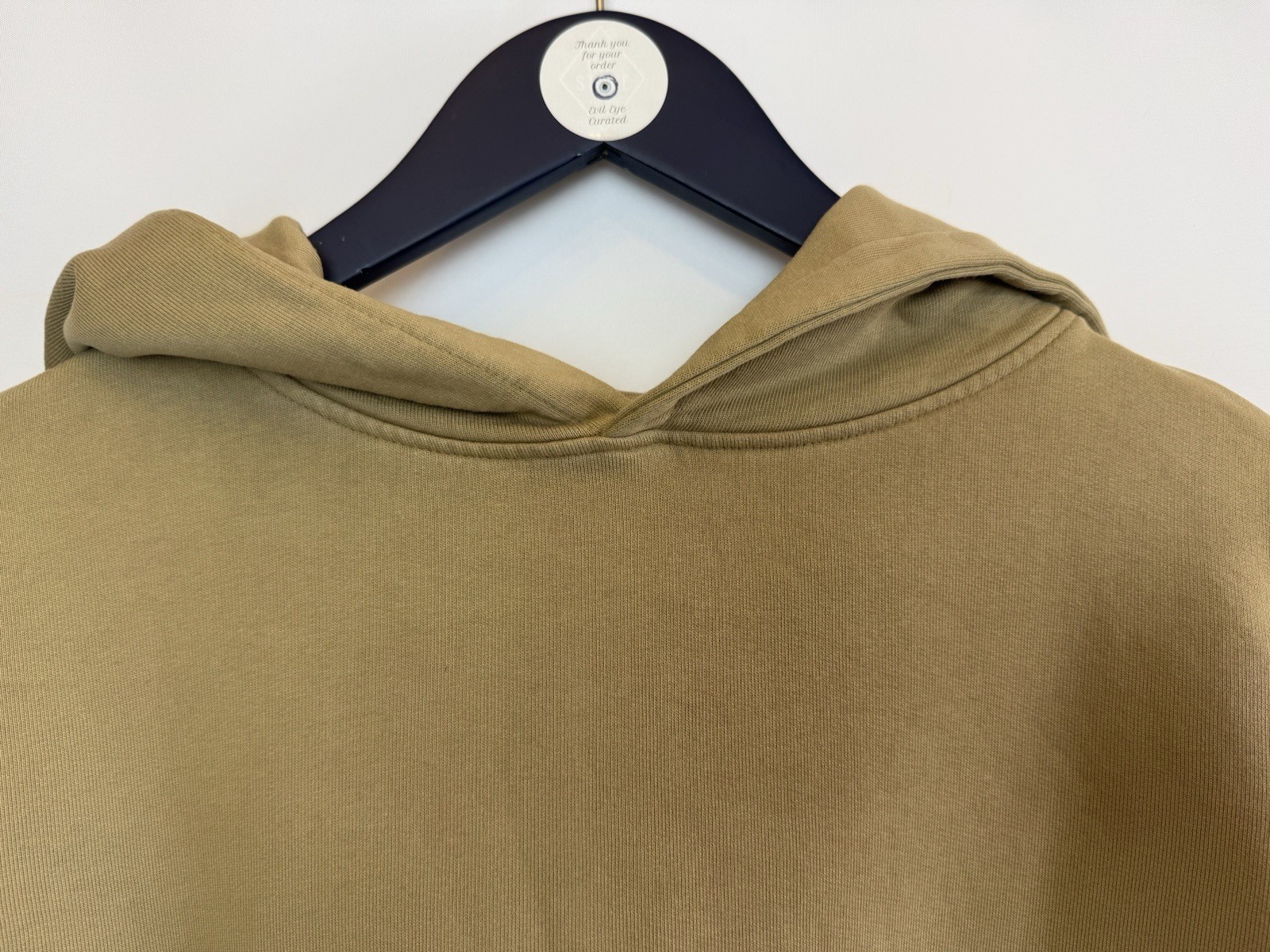 Colourful Standard Men’s XS Brown Classic Organic Cotton Hoodie Oversized Fit