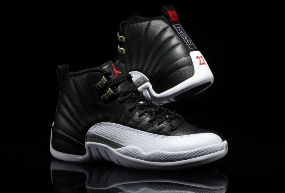 Nike Air Jordan 12 Retro Playoffs Black Varsity Red White Size 10 CT8013-006 New