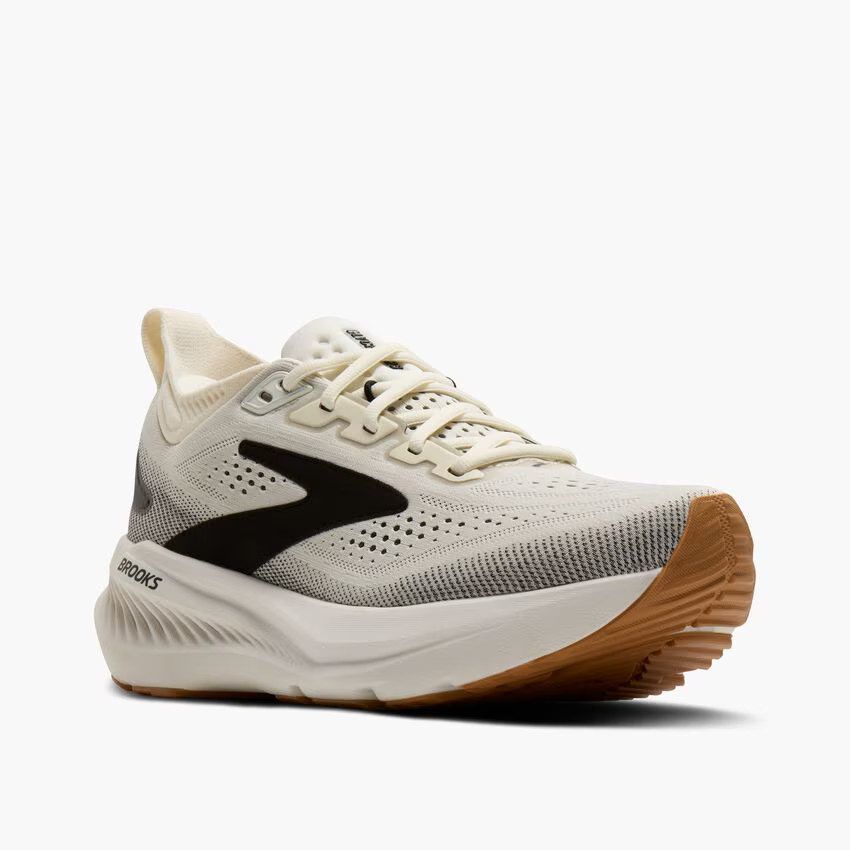 Brooks Women’s Glycerin 23 White/Black/Biscuit Medium/B