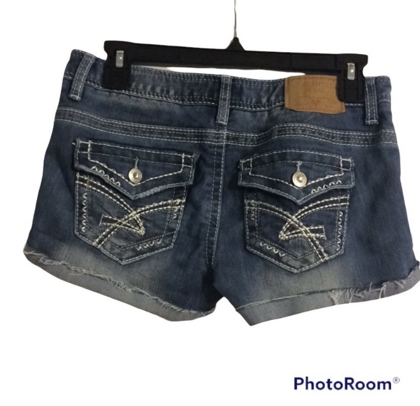 Juniors Women’s Amethyst Jeans Shorts Size 3 Blue Denim