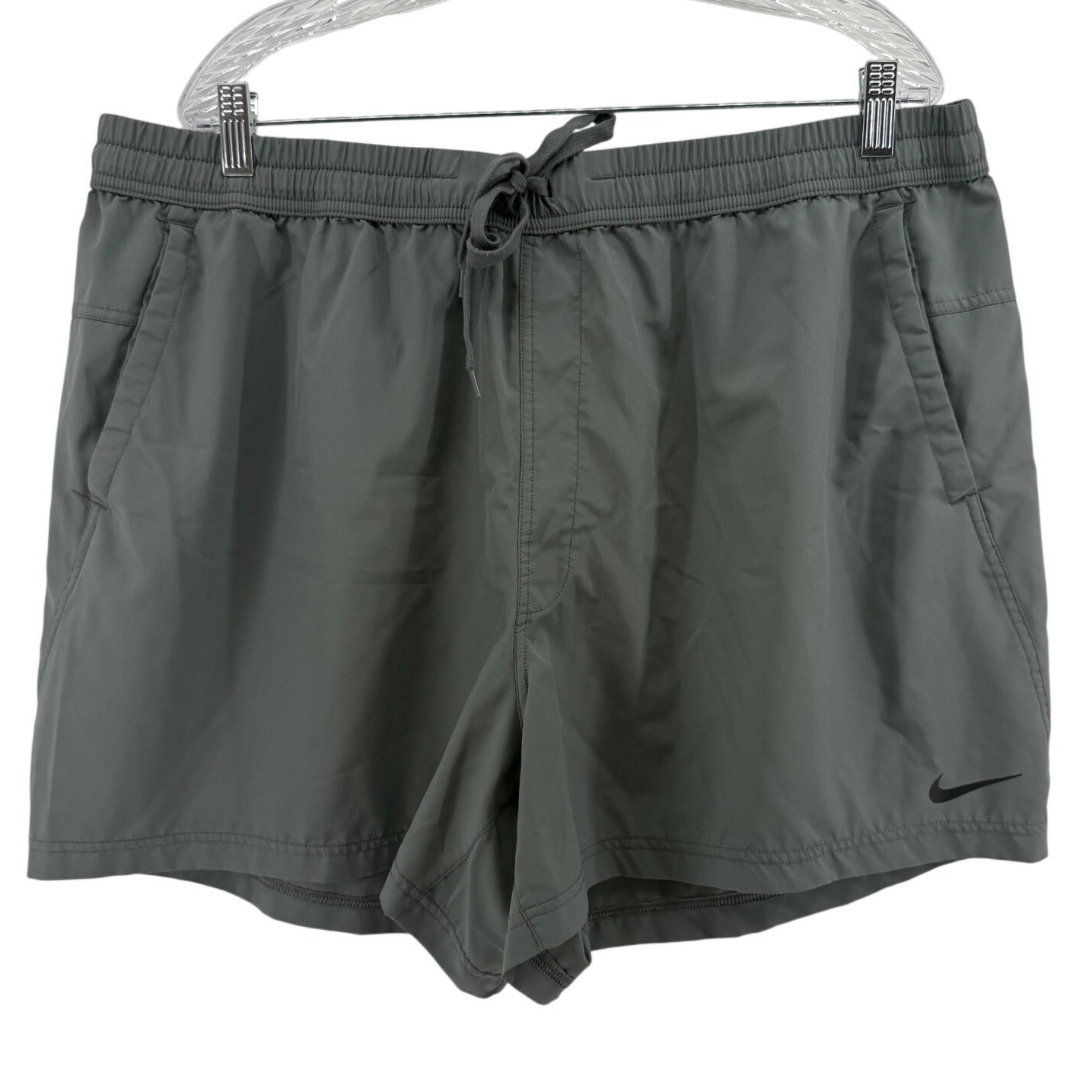 Nike Mens Dri-FIT Training Shorts Smoke Grey 3XL FN4347-084 Running Gym Big Tall