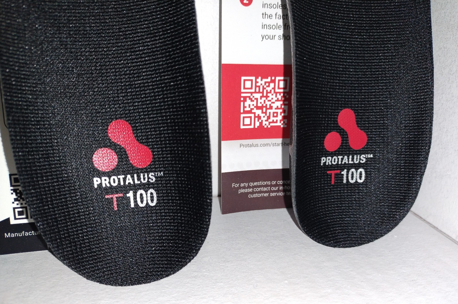 PROTALUS SHOE INSERTS / ORTHOTICS, T100 Size W7–M5.5 NIB. NEW, IN ORIGINAL BOX.