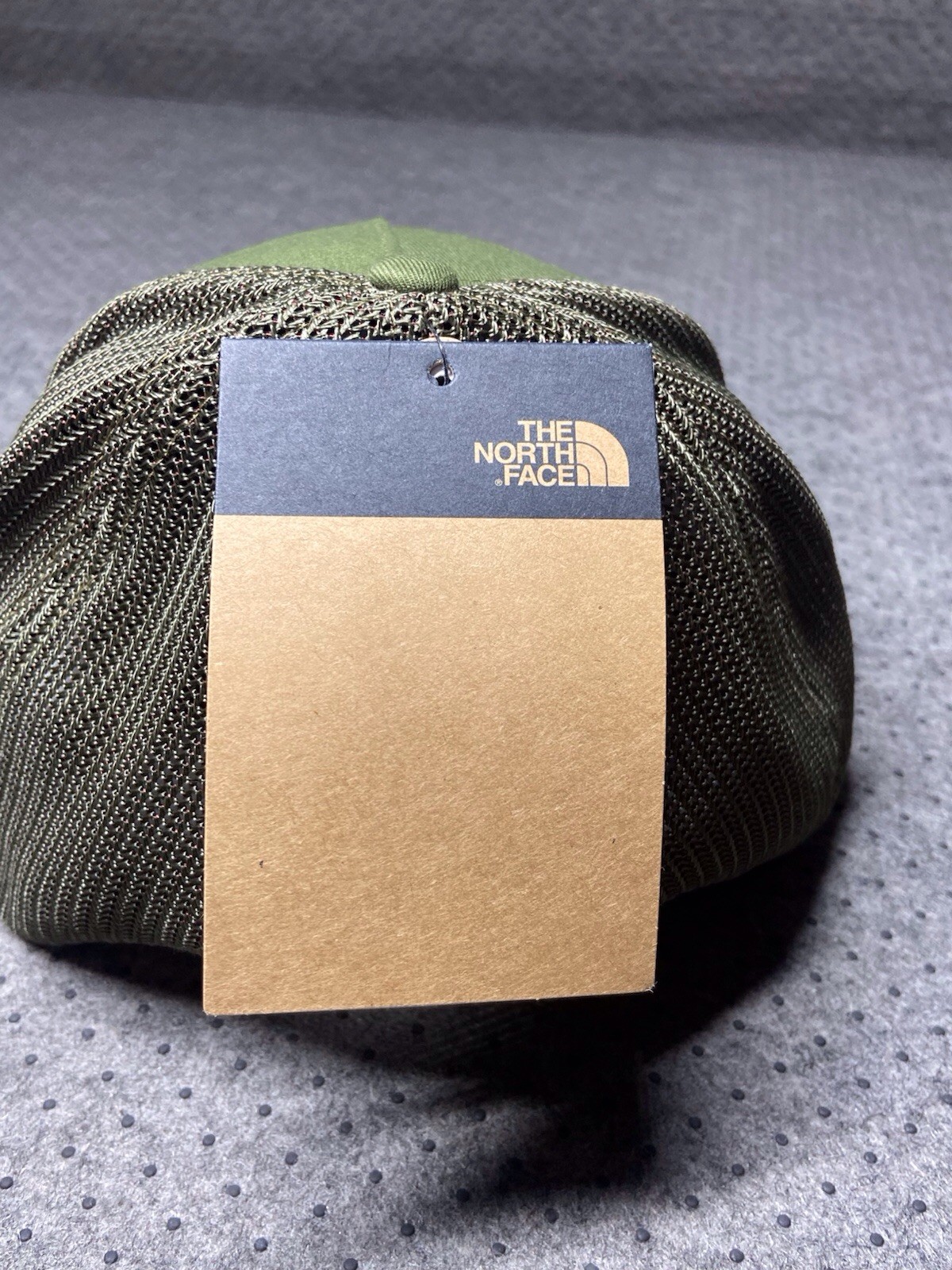 The North Face Trucker Hat Woodland Green Flexfit Tech One Size Snapbk Adj NWT