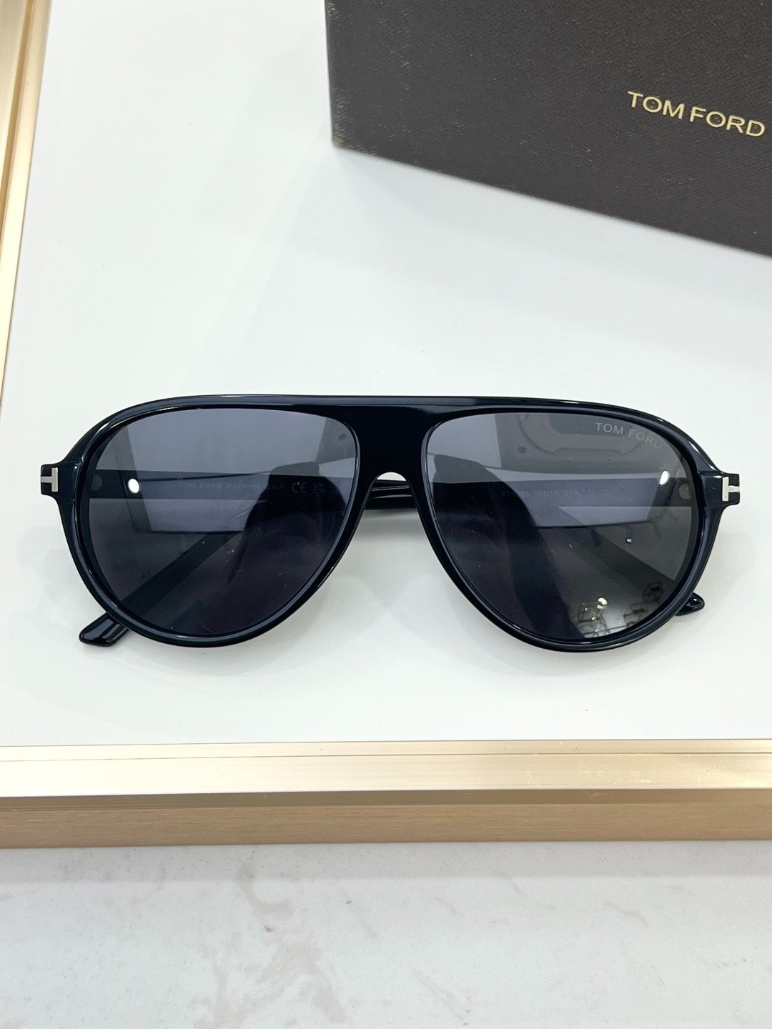 Tom Ford Marcus Sunglasses TF1023 48N Black/Gray 58-15-145mm With Case New