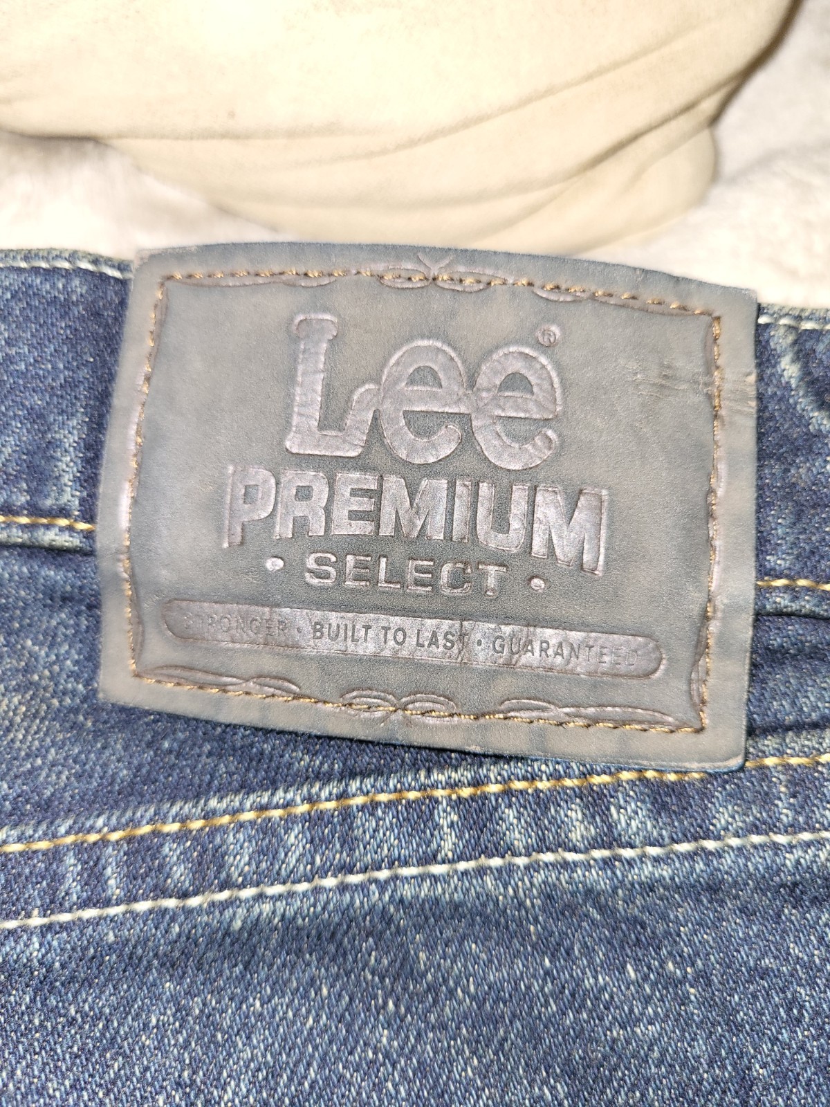 Lee Premium Select Jeans Mens 30×32 New With Tags Regular Straight Dark Wash